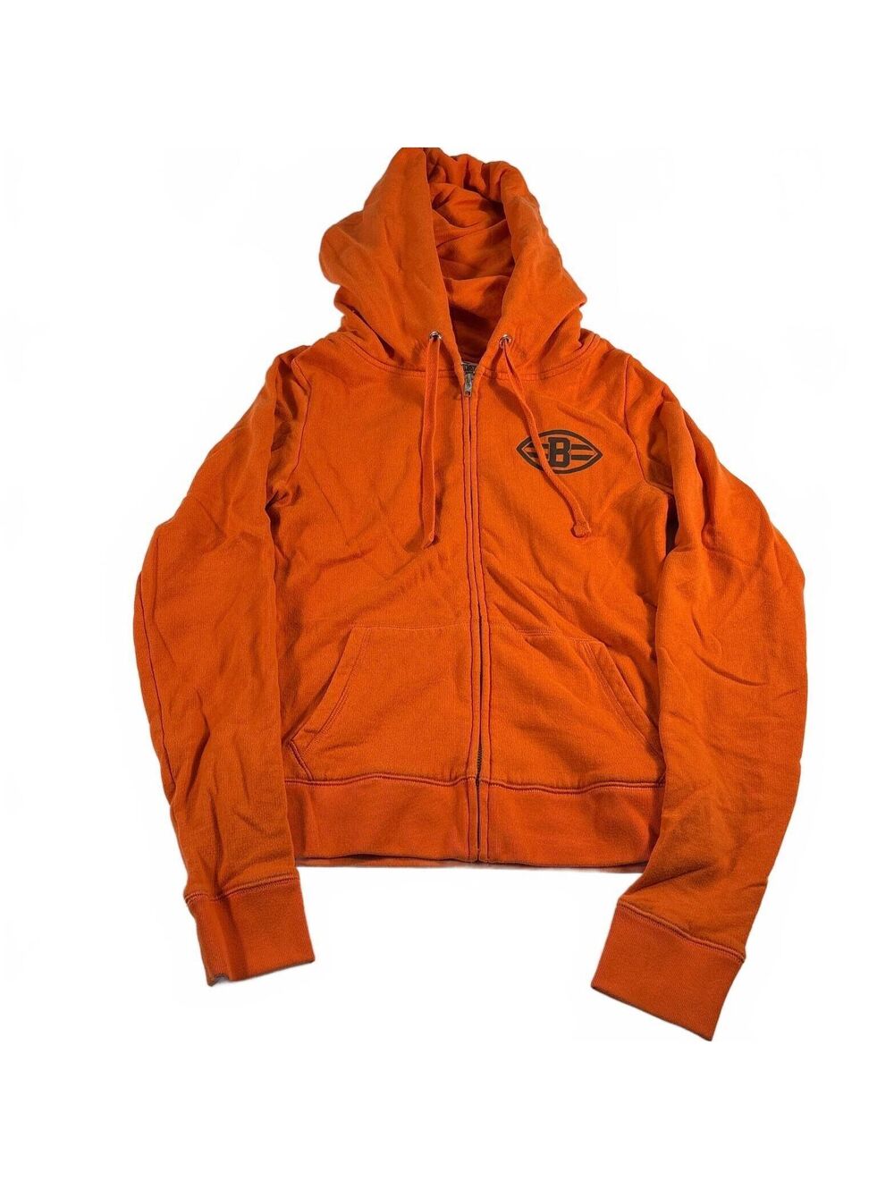 PINK Victoria's Secret Women's NFL Cleveland Browns Football Orange Hoodie S